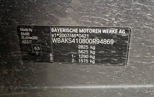 2017 BMW X530d xDrive Gray — WBAKS410800R94869