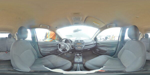 MITSUBISHI MIRAGE BLACK - ML32A4HJ3FH061088