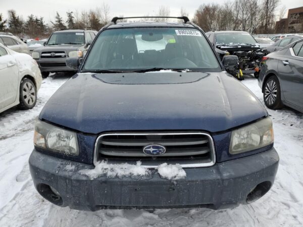 SUBARU FORESTER BLUE - JF1SG63635H744102