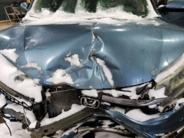 HONDA CRV BLUE - 5J6RM4H5XFL114544