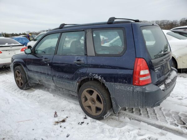 SUBARU FORESTER BLUE - JF1SG63635H744102