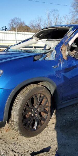 MITSUBISHI OUTLANDER BLUE - JA4AP3AU9HZ049265