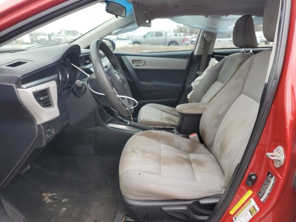 TOYOTA COROLLA RED - 5YFBURHE2EP130232