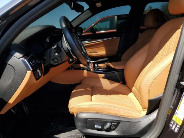 BMW 5 SERIES BLACK - WBA73BJ07PWY05630
