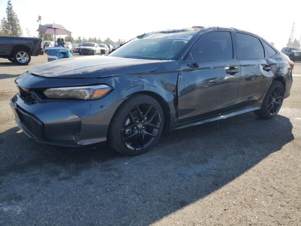 HONDA CIVIC GRAY - 2HGFE2F59SH518408