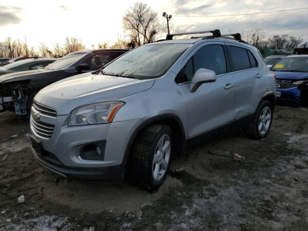 CHEVROLET TRAX SILVER - KL7CJRSB5GB506478