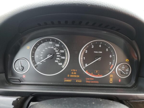 BMW 5 SERIES BLUE - WBAFU7C52BC873133