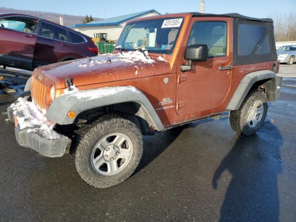 JEEP WRANGLER ORANGE - 1J4AA2D11AL224193