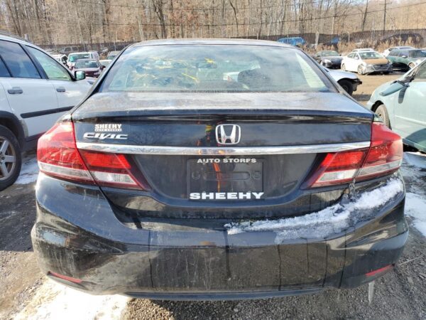 HONDA CIVIC BLACK - 19XFB2F54FE288270