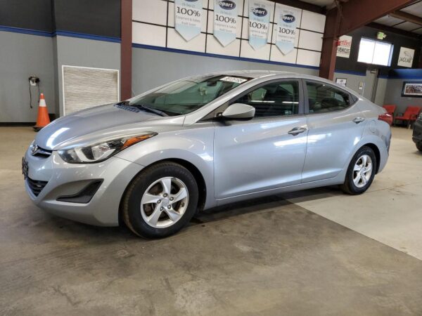 HYUNDAI ELANTRA SILVER - 5NPDH4AEXFH559336