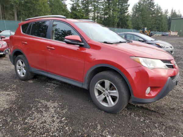TOYOTA RAV4 RED - JTMRFREVXDD006868