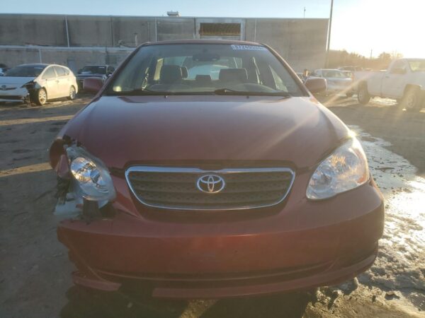 TOYOTA COROLLA BURGUNDY - JTDBR32E860074252