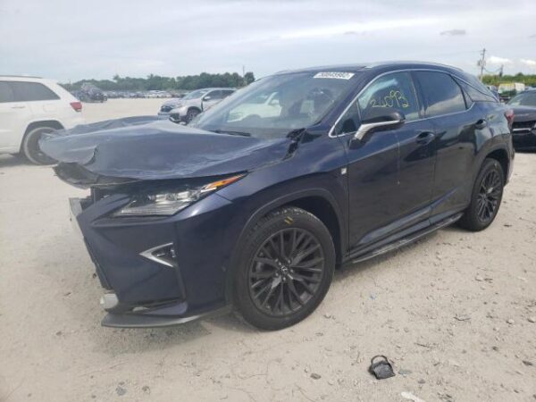 2017 Lexus RX350 Blue - 2T2BZMCA4HC092964