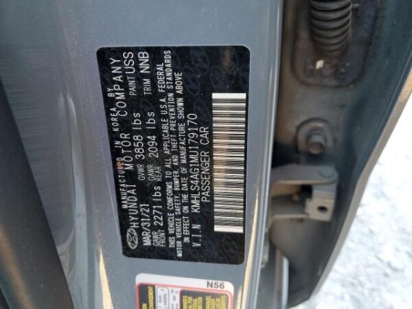 Hyundai Elantra 2021 - KMHLS4AG1MU179170
