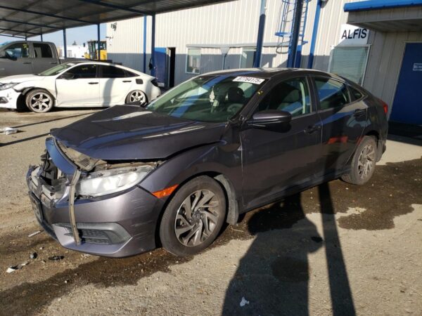 HONDA CIVIC GRAY - 19XFC2F78HE215291