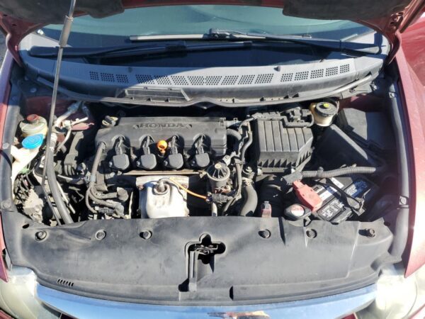 HONDA CIVIC BURGUNDY - 2HGFA16999H350448