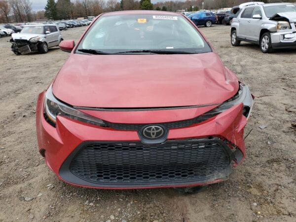 TOYOTA COROLLA RED - 5YFEPRAE3LP131451