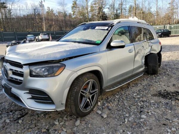 2022 Mercedes-Benz GLS450 4M Silver - 4JGFF5KE8NA675378