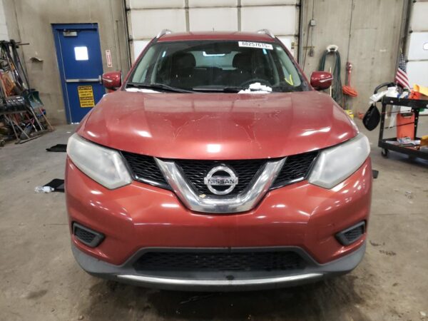 NISSAN ROGUE RED - KNMAT2MT5FP548734