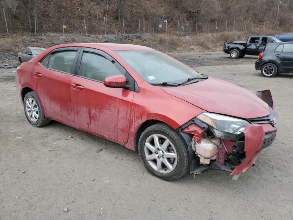 TOYOTA COROLLA RED - 2T1BURHE0GC511354