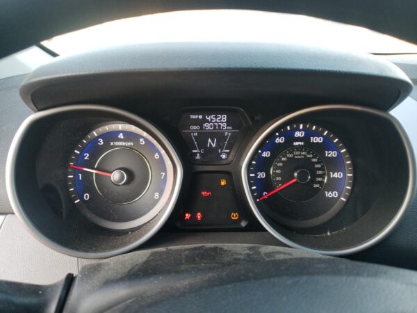 HYUNDAI ELANTRA BLUE - KMHDH4AE7DU591837