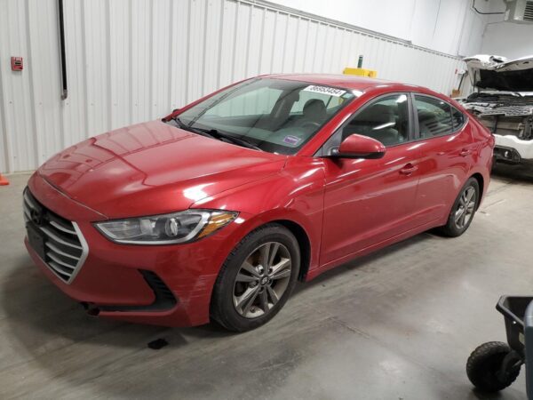 HYUNDAI ELANTRA RED - 5NPD84LF9HH121335