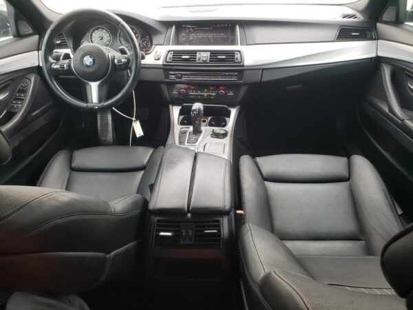 BMW 5 SERIES BLUE - WBAKN9C50ED681747