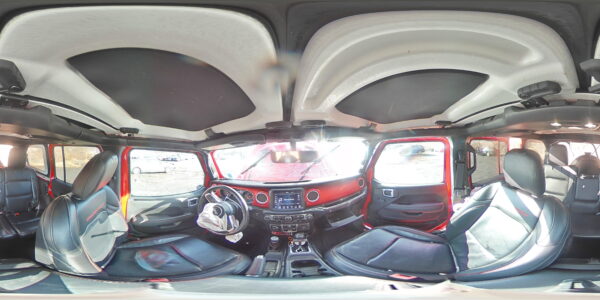 JEEP WRANGLER RED - 1C4HJXFN6MW606014
