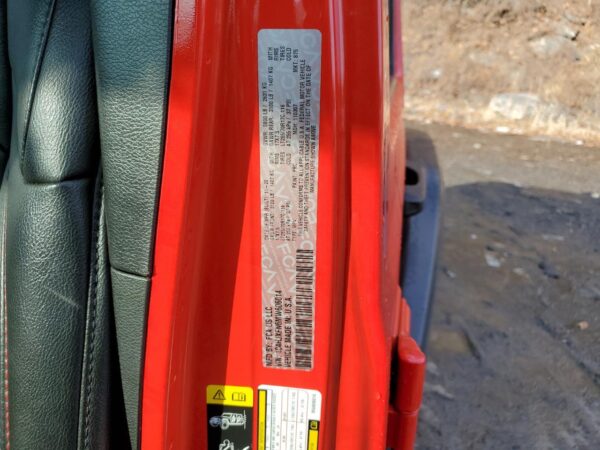 JEEP WRANGLER RED - 1C4HJXFN6MW606014