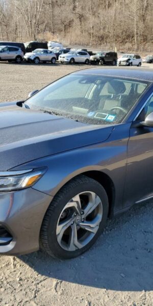 HONDA ACCORD GRAY - 1HGCV1F49JA249389