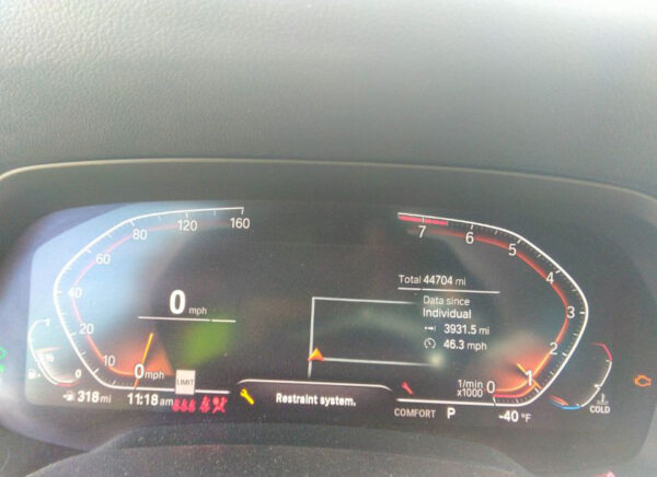 BMW X5 Sdrive40I 2020 White 3.0L — 5UXCR6C56KLL14099