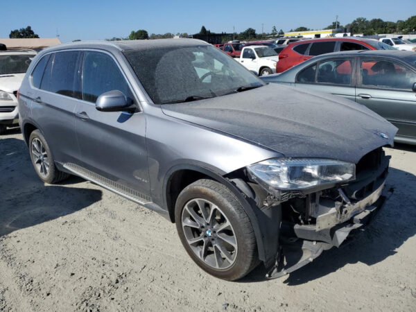 BMW X5 XDRIVE35D 2014  GRAY — 5UXKR0C53F0K57635