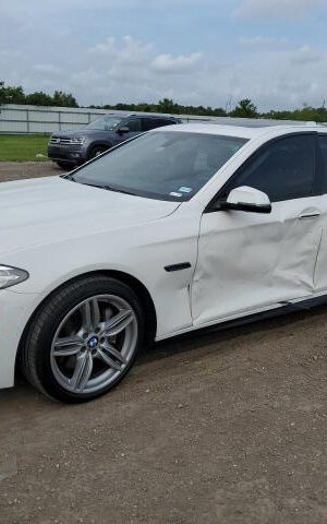 2014 BMW 520d WHITE - WBA5E5107FG055027