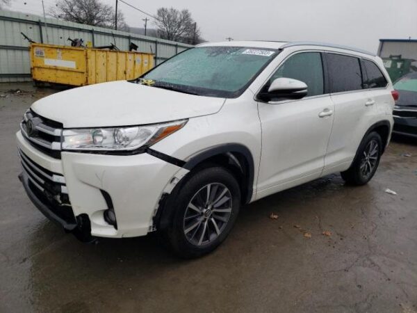 Toyota Highlander 2017 White — 5TDKZRFH8HS523243