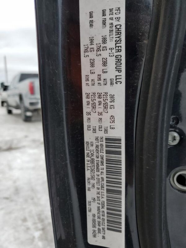 JEEP PATRIOT BLACK - 1C4NJRBB7ED621502