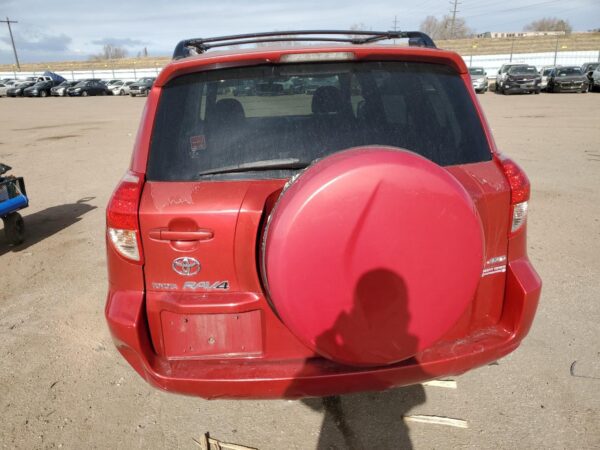 TOYOTA RAV4 RED - JTMBD33V786064891