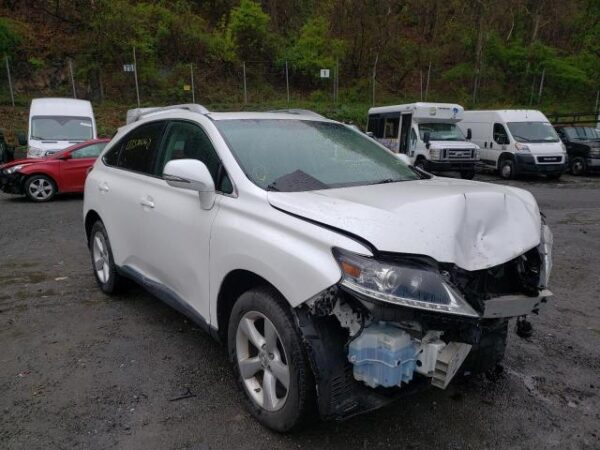2015 Lexus RX350 White - 2T2BK1BAXFC306082
