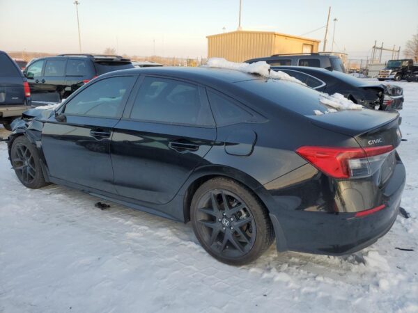 HONDA CIVIC BLACK - 2HGFE2F55NH593725