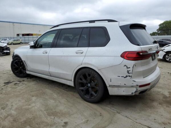2022 BMW X7 xDrive40I White - WBA21EM0609M78249