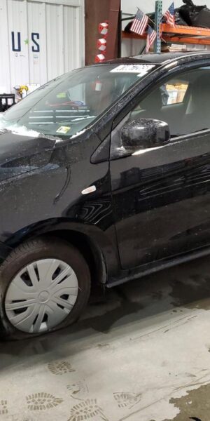 MITSUBISHI MIRAGE BLACK - ML32AUHJ2RH019774