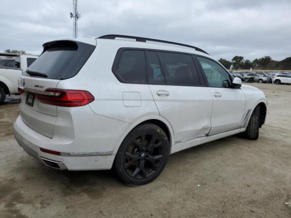 2022 BMW X7 xDrive40I White - WBA21EM0609M78249