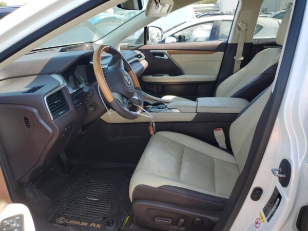 2016 Lexus RX350 White - 2T2BZMCA4GC148567