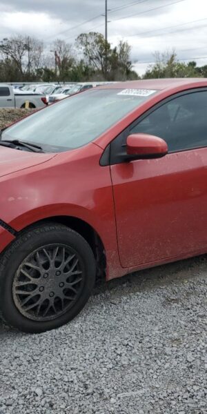 TOYOTA COROLLA RED - 5YFBURHE2EP130232