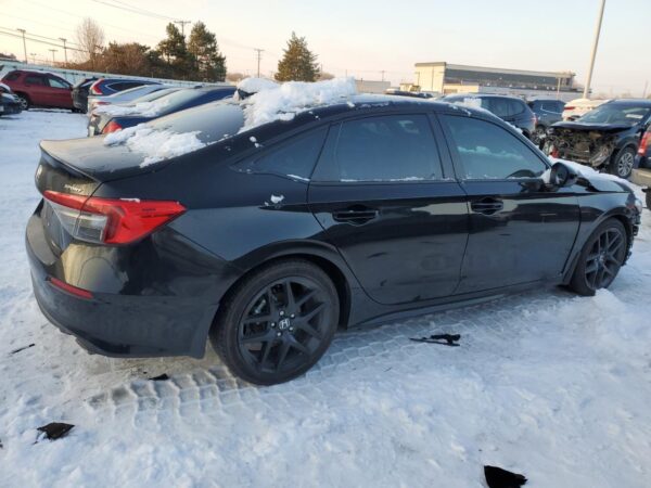 HONDA CIVIC BLACK - 2HGFE2F55NH593725