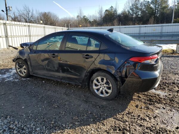 TOYOTA COROLLA BLACK - 5YFEPMAE3NP278021