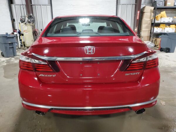 HONDA ACCORD RED - 1HGCR2F50GA248191