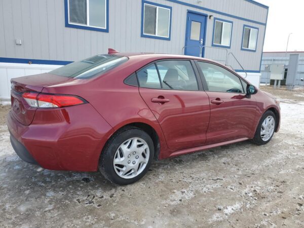 TOYOTA COROLLA MAROON - 5YFB4MDE6PP027049