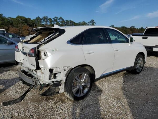 2015 Lexus RX350 White - 2T2ZK1BA4FC177190