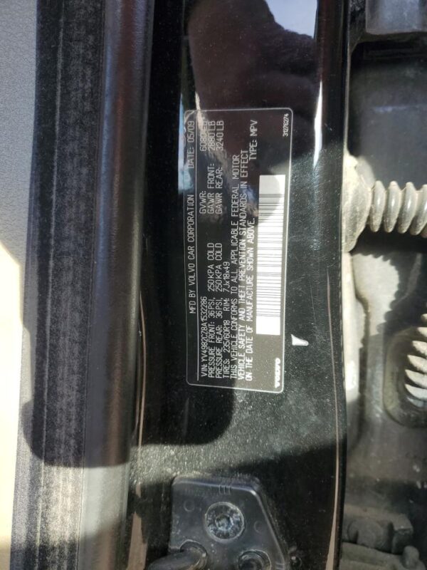 VOLVO XC90 BLACK - YV4982CZ8A1532286