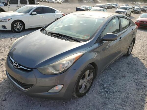 HYUNDAI ELANTRA GRAY - 5NPDH4AE5DH286559